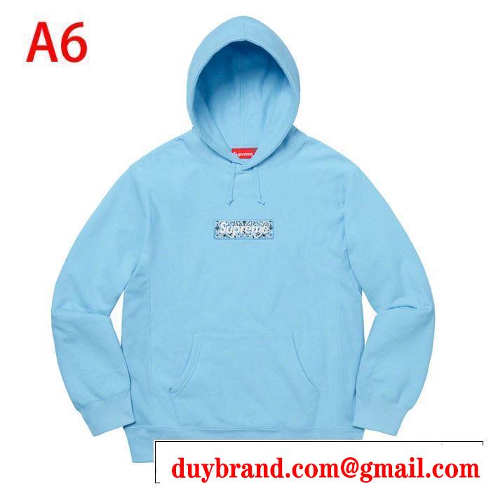 お値段もお求めやすい 多色可選 パーカー SUPREME Bandana Box Logo Hooded Sweatshirt 2020年春夏コレクション