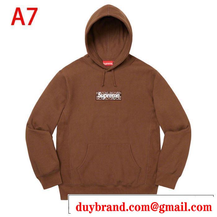 お値段もお求めやすい 多色可選 パーカー SUPREME Bandana Box Logo Hooded Sweatshirt 2020年春夏コレクション