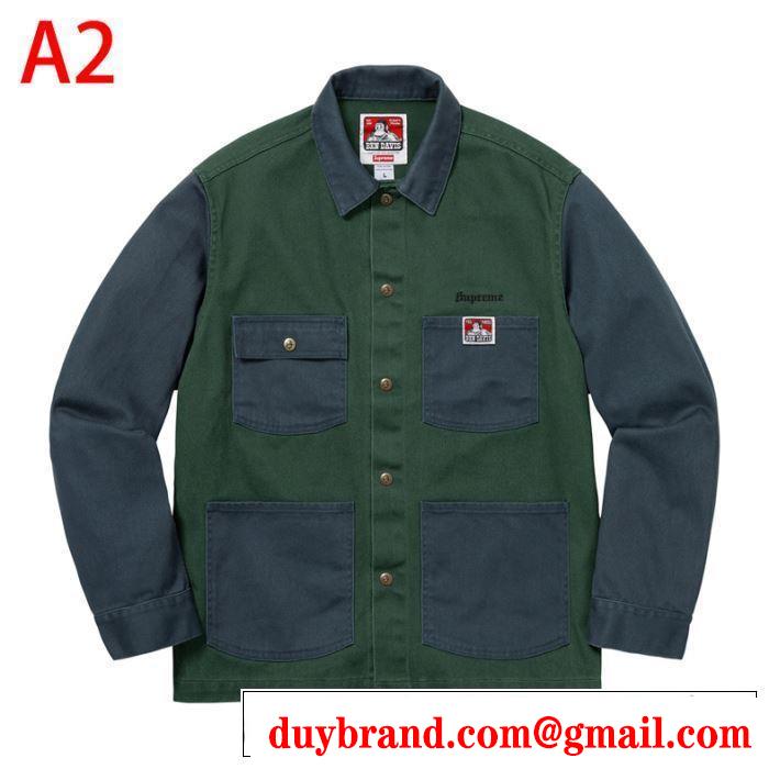 2色可選  Supreme 19FW Ben Davis Chore Coat シュプリーム SUPREME トップス おしゃれ刷新に役立つ