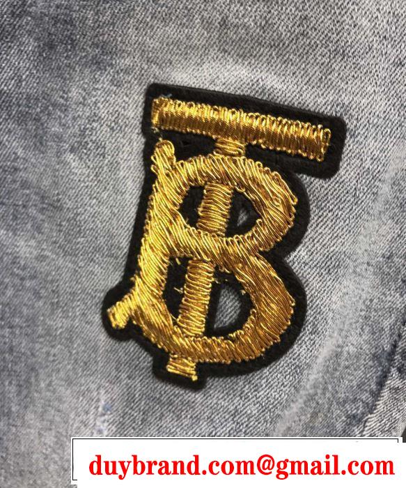 バーバリー海外限定ライン  BURBERRY 20SSトレンド ジーンズ 使いやすい新品