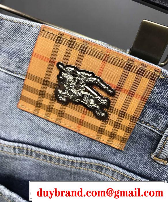 バーバリー海外限定ライン  BURBERRY 20SSトレンド ジーンズ 使いやすい新品