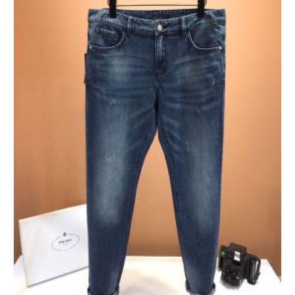 Jeans Jeans sang trọng có kết cấu giữa giống như prada kích thước denim cân bằng tinh tế 2020 Xếp hạng mùa xuân / mùa hè _ Quần jean thương hiệu _ Thời trang nam