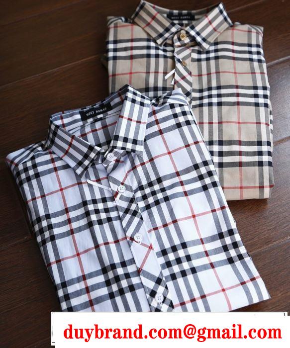 2色可選  今季の主力おすすめ バーバリー BURBERRY 差をつけたい人にもおすすめ シャツ