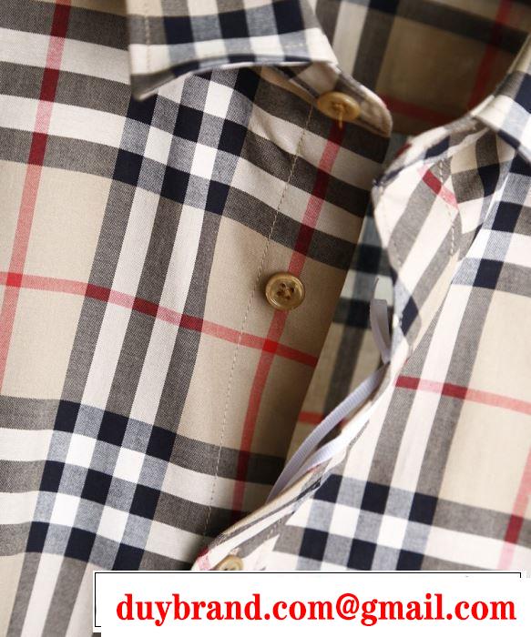 2色可選  今季の主力おすすめ バーバリー BURBERRY 差をつけたい人にもおすすめ シャツ