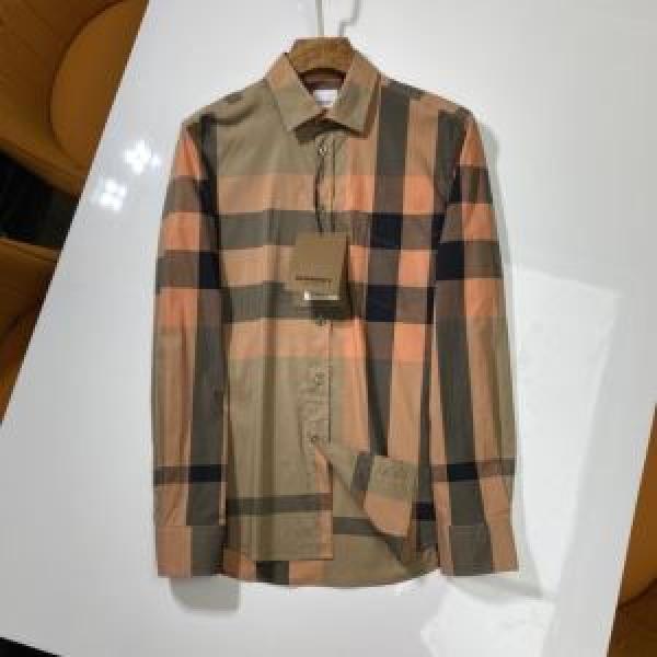 2 Áo sơ mi có màu sắc mà bạn không bao giờ có thể bỏ lỡ thương hiệu Burberry Burberry 20SS ☆ Áo sơ mi