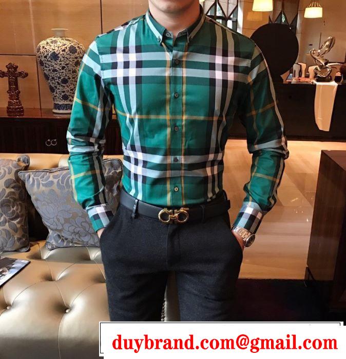 最もオススメ バーバリー 多色可選 BURBERRY 人気が継続中 シャツ 日本未入荷màu sắc