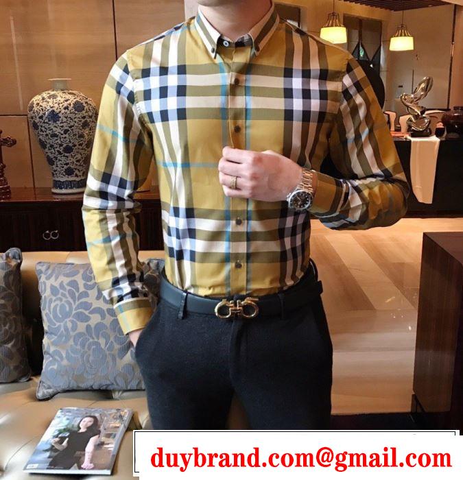 最もオススメ バーバリー 多色可選 BURBERRY 人気が継続中 シャツ 日本未入荷màu sắc