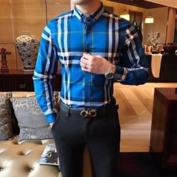 Sự phổ biến của Burberry nhiều màu sắc được đề xuất nhất là tiếp tục áo sơ mi ở  không trả tiền Color_shirt _ Men Fashion_ Thương hiệu cửa hàng đặt hàng thư giá rẻ