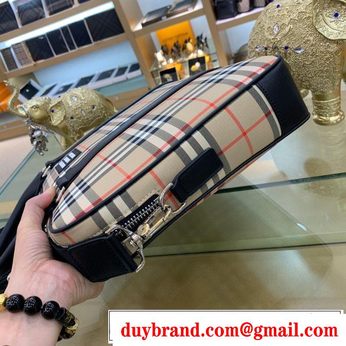バーバリー日本未入荷màu sắc  BURBERRY 上品に着こなせ メンズ ショルダーバッグ  注目を集めてる