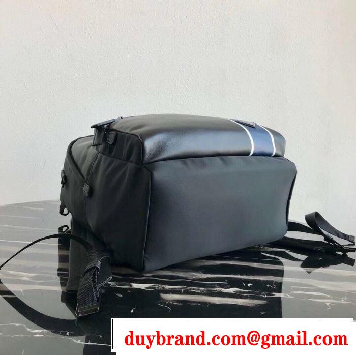 おしゃれ刷新に役立つ プラダ PRADA コーデの完成度を高める リュック