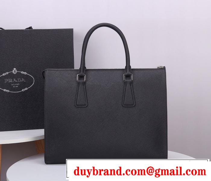 ビジネスバッグ 高級感のあるChất liệuプラダ 一番手に入れやすい PRADA  2020年春限定