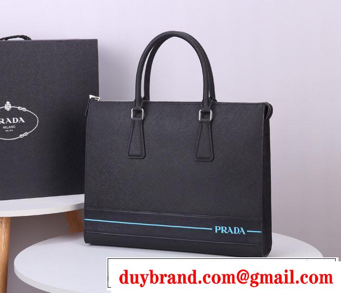 今なお素敵なアイテムだ ビジネスバッグ 海外大人気 プラダ PRADA 今年の春トレンド