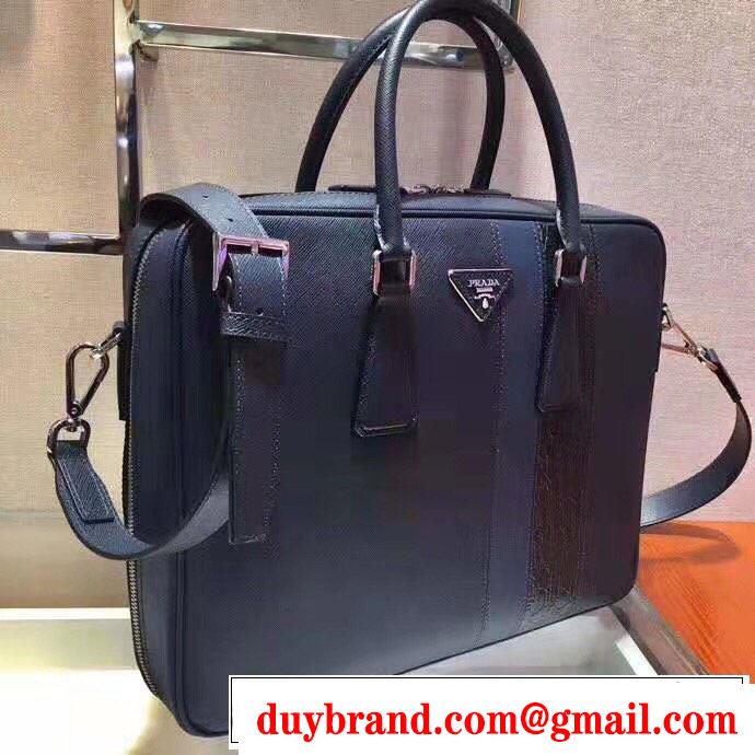 ビジネスバッグ プラダ 海外でも人気なブランド  PRADA 一番手に入れやすい