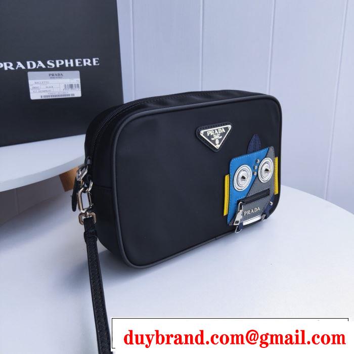 最先端のスタイル プラダ2020SS人気  PRADA ポーチ 2年以上連続１位獲得