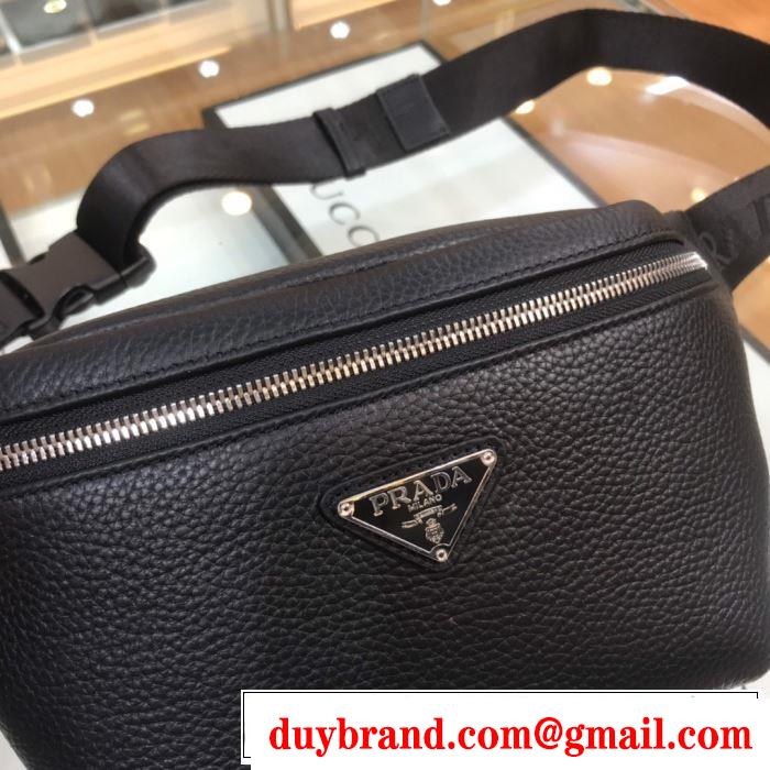 ウエストポーチ コーデの完成度を高める プラダ PRADA この時期の一番人気は