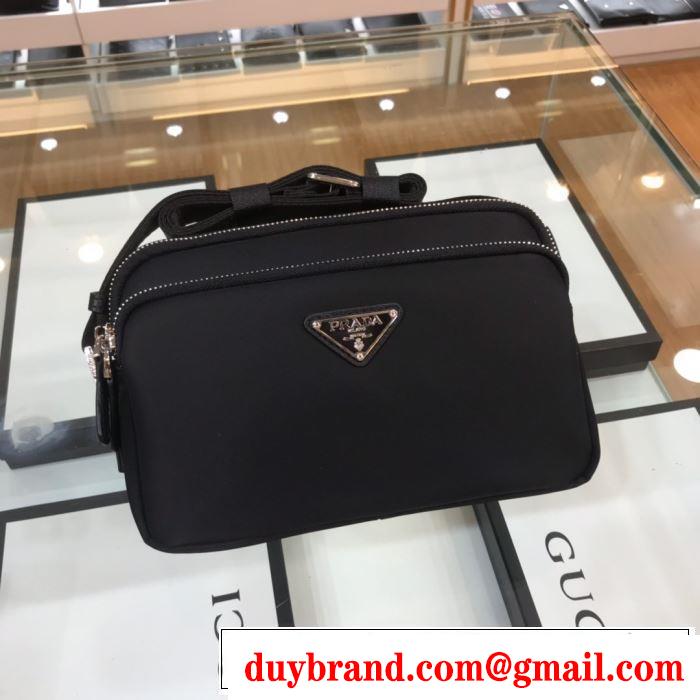 ショルダーバッグストリート系に大人気  プラダ PRADA デザインお洒落