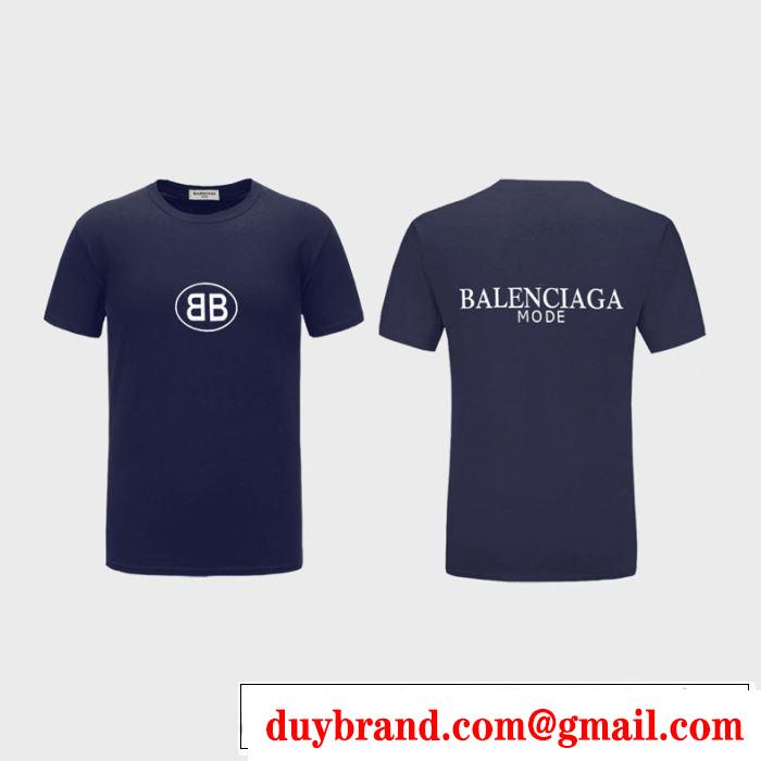 多色可選 着こなしを楽しむ 半袖Tシャツ 有名ブランドです バレンシアガ BALENCIAGA 争奪戦必至