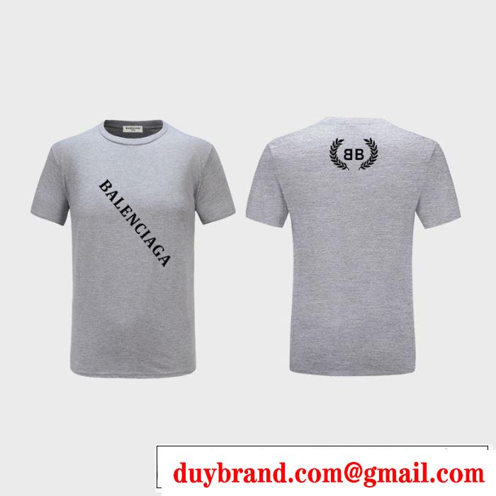 限定品が登場 多色可選 バレンシアガ 質の高い新品 BALENCIAGA 半袖Tシャツ 注目されている