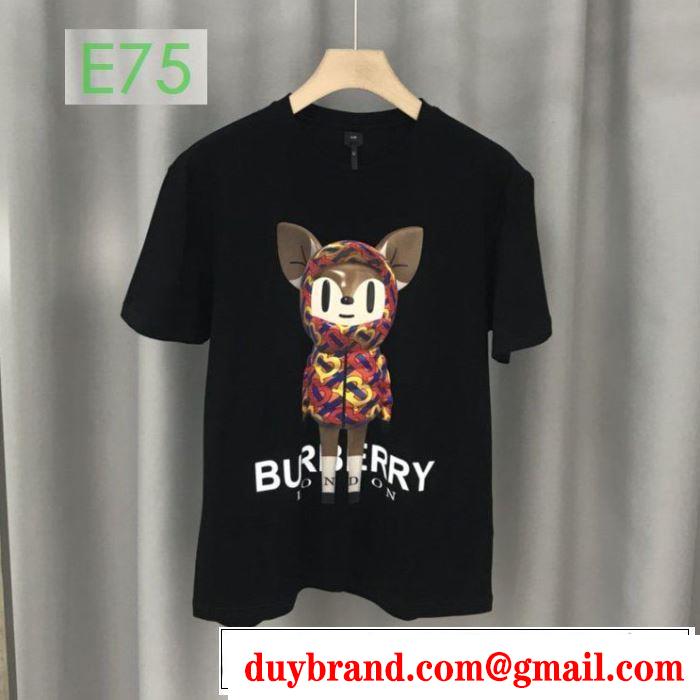 半袖Tシャツ 高級感のあるChất liệu2色可選 バーバリー一番手に入れやすい  BURBERRY 2020年春限定