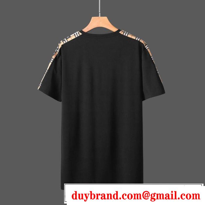 バーバリー 海外でも大人気 BURBERRY 日本未入荷màu sắc 半袖Tシャツ 上品に着こなせ