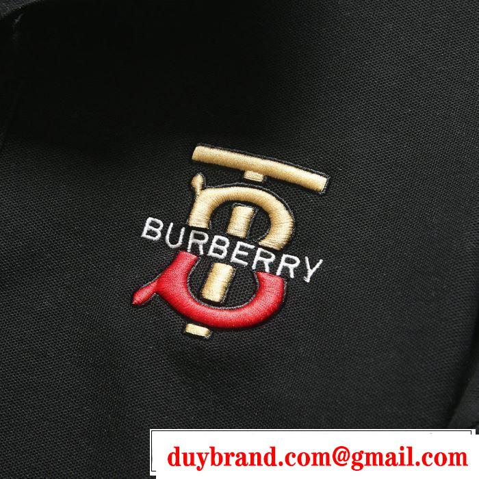 シンプルなファッション 半袖Tシャツ 2色可選 この時期の一番人気は バーバリー  2020モデル BURBERRY