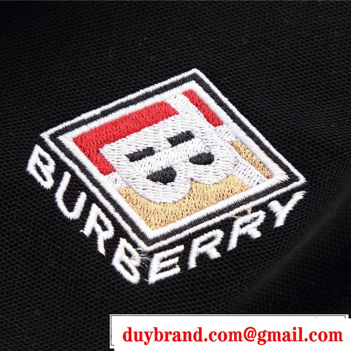 普段使いにも最適なアイテム 3色可選 半袖Tシャツ 人気の高いブランド バーバリー BURBERRY