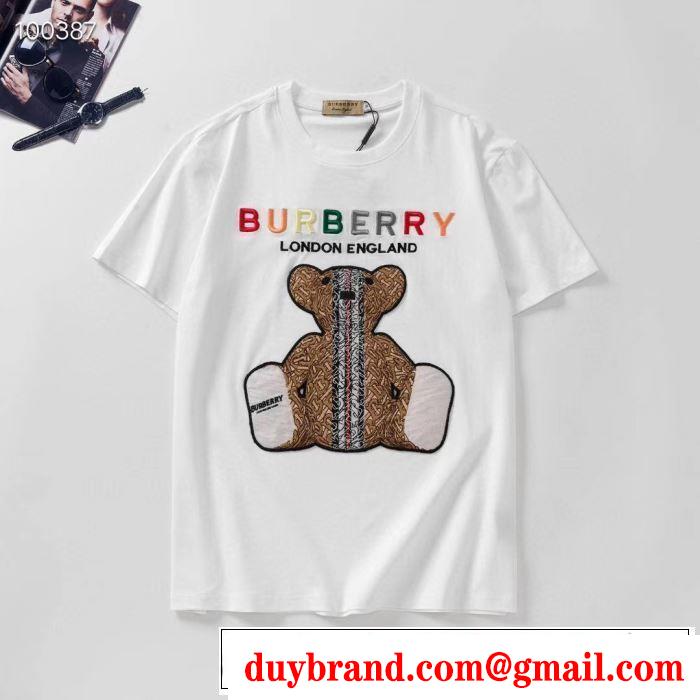 2色可選 半袖Tシャツ トレンド最先端のアイテム バーバリーファッションに合わせ  BURBERRY  2020春新作