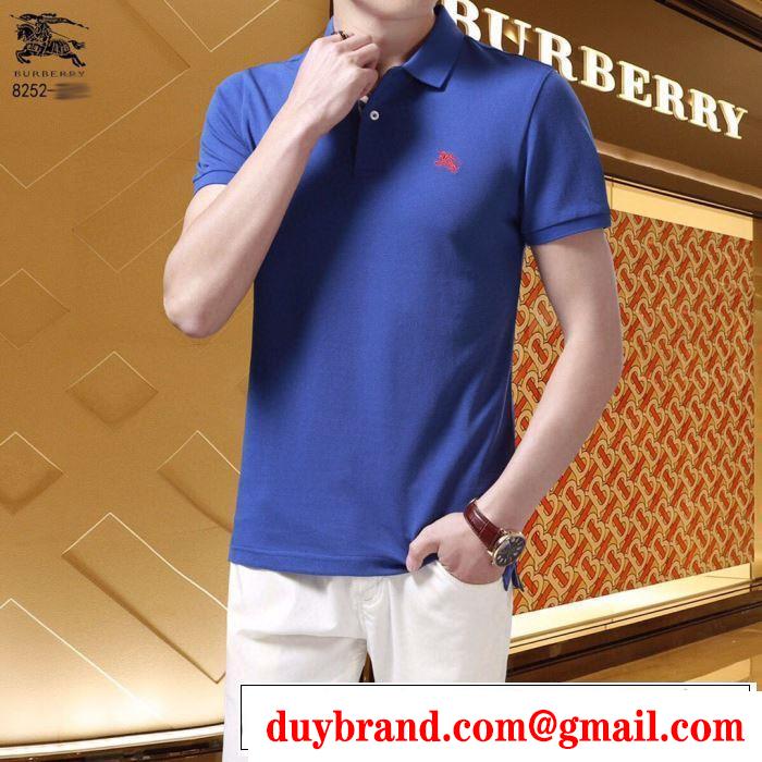 2020年春限定 バーバリー 3色可選 BURBERRY 海外大人気 半袖Tシャツ 今なお素敵なアイテムだ