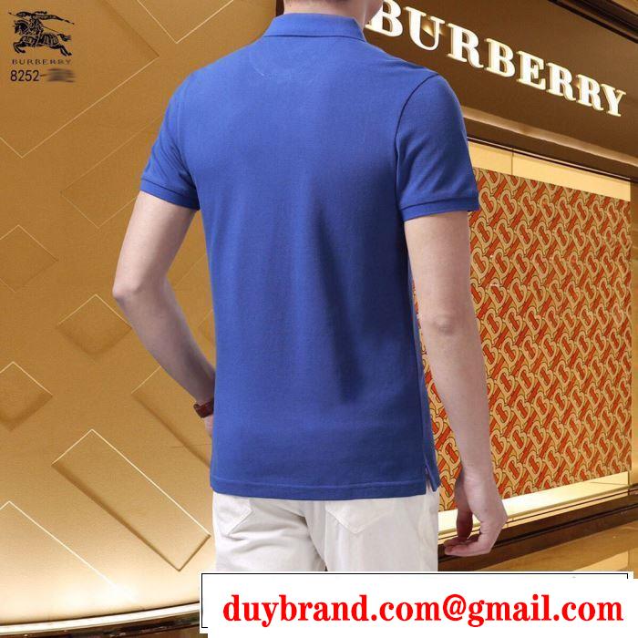 2020年春限定 バーバリー 3色可選 BURBERRY 海外大人気 半袖Tシャツ 今なお素敵なアイテムだ