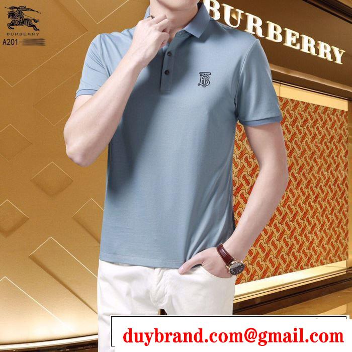 今年の春トレンド 4色可選 半袖Tシャツ 大幅割引価格 バーバリー BURBERRY 狙える優秀アイテム