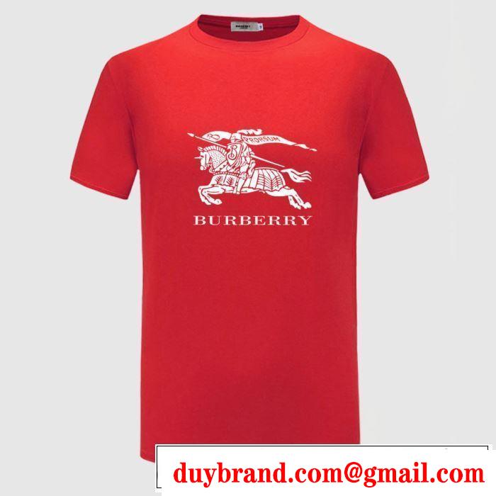 海外でも大人気 半袖Tシャツ 多色可選 人気が継続中 バーバリー BURBERRY  日本未入荷màu sắc