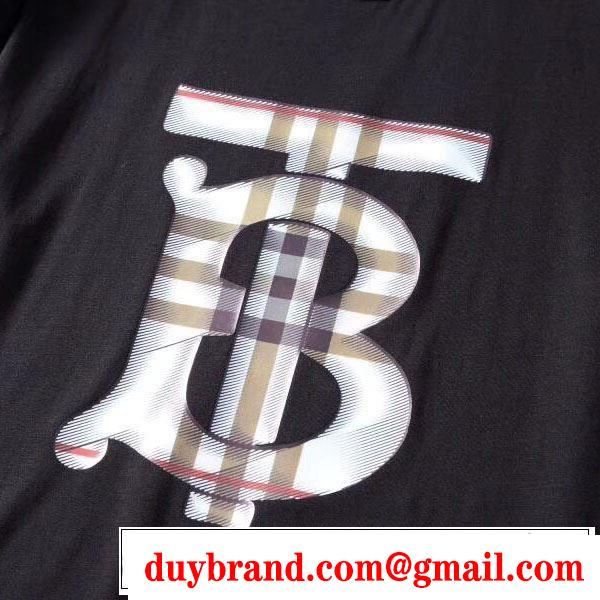 2色可選 着こなしを楽しむ 半袖Tシャツ 有名ブランドです バーバリー BURBERRY 注目されている