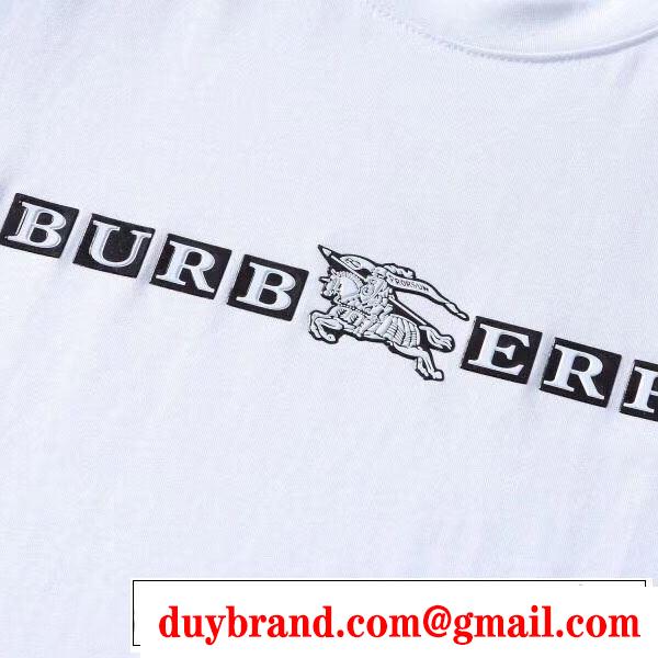 注目度が上昇中 半袖Tシャツ 2色可選 2020年春夏コレクション バーバリー BURBERRY