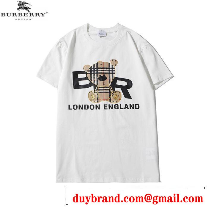 2色可選 オススメのアイテムを見逃すな 半袖Tシャツ おしゃれ刷新に役立つ バーバリー BURBERRY