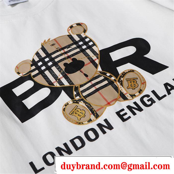 2色可選 オススメのアイテムを見逃すな 半袖Tシャツ おしゃれ刷新に役立つ バーバリー BURBERRY