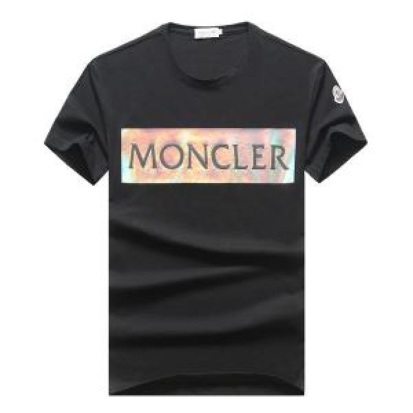 Được đề xuất cho những người muốn tạo ra sự khác biệt. Tay áo ngắn đa màu t -shirt mùa này Moncler Moncler_ Short Sleeve T -shirt_men's Fashion