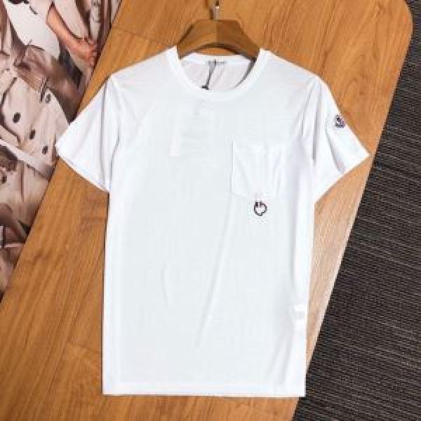 Moncler Limited Màu sắc có thể nhìn thấy bằng mắt và 2 vật phẩm giới hạn Moncler xuất hiện cho tay áo ngắn T -shirts Công việc mới