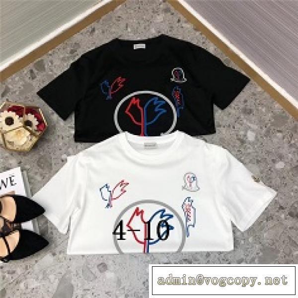 Làm mới Moncler Moncler T -Shirt 2020 Mùa xuân / Mùa hè mới thời trang corde Casual Men Wear Black White _ Tay áo ngắn T -Shirt _ Thời trang nam