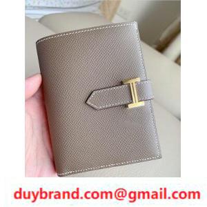 Hermes Hermes Bai -Fold Wallet Ladies 2021 Xu hướng mùa xuân / hè của da nhỏ gọn hiện tại phổ biến