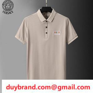 2021 Mùa xuân / Mùa hè Mới Versace Versace Polo Áo mặc quần áo dễ sử dụng Golf