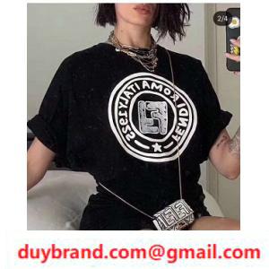 2021SS [Fendi] Trump Eye Cotton T -shirt 41713660