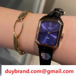 Rolex 1970's Rolex Ladies Watch 24mm Pink Gold Square Quartz Đồng hồ