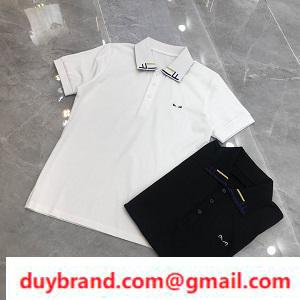 Fendi Fendi Polo Fendi Polo Shirt Cotton cảm giác khô ngon nhất là thoải mái