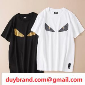 Màu sắc phổ biến mà bạn chắc chắn muốn giữ Fendi t -shirt tay áo ngắn của Mỹ cảm thấy đầy cảm giác sành điệu
