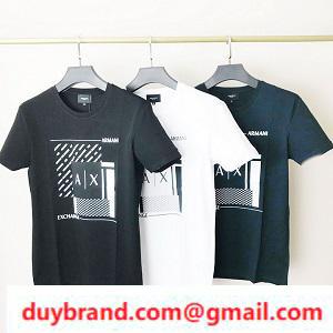 Armani armani giá rẻ đặt hàng qua tay áo ngắn t -shirt thưởng thức một loạt các tọa độ với một loạt các tọa độ