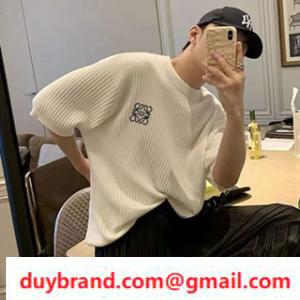 Loewe ấn tượng đã hoàn thành loewe tay áo ngắn t -shirt 3 màu quen thuộc với ngoại hình tinh vi