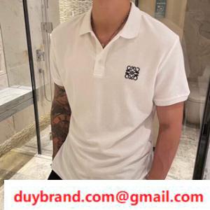 2 màu loewe loewe polo áo ngắn...