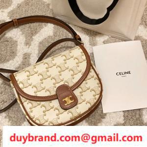 Xu hướng cổ điển Celine Celine Mini Túi Triomphe Canvas SNS đang được nói đến