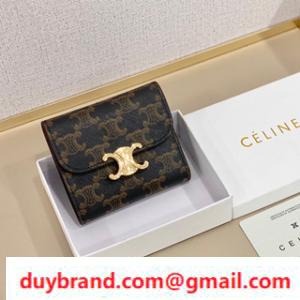 Năm nay, Celine Celine Wallet Trion Trion Fuchambus phong cách thanh lịch của người lớn năm nay