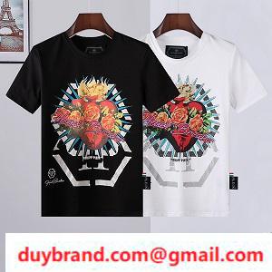 Giá rẻ Philipp plein Philip prine t -shirt dễ dàng phù hợp với thời trang phổ biến